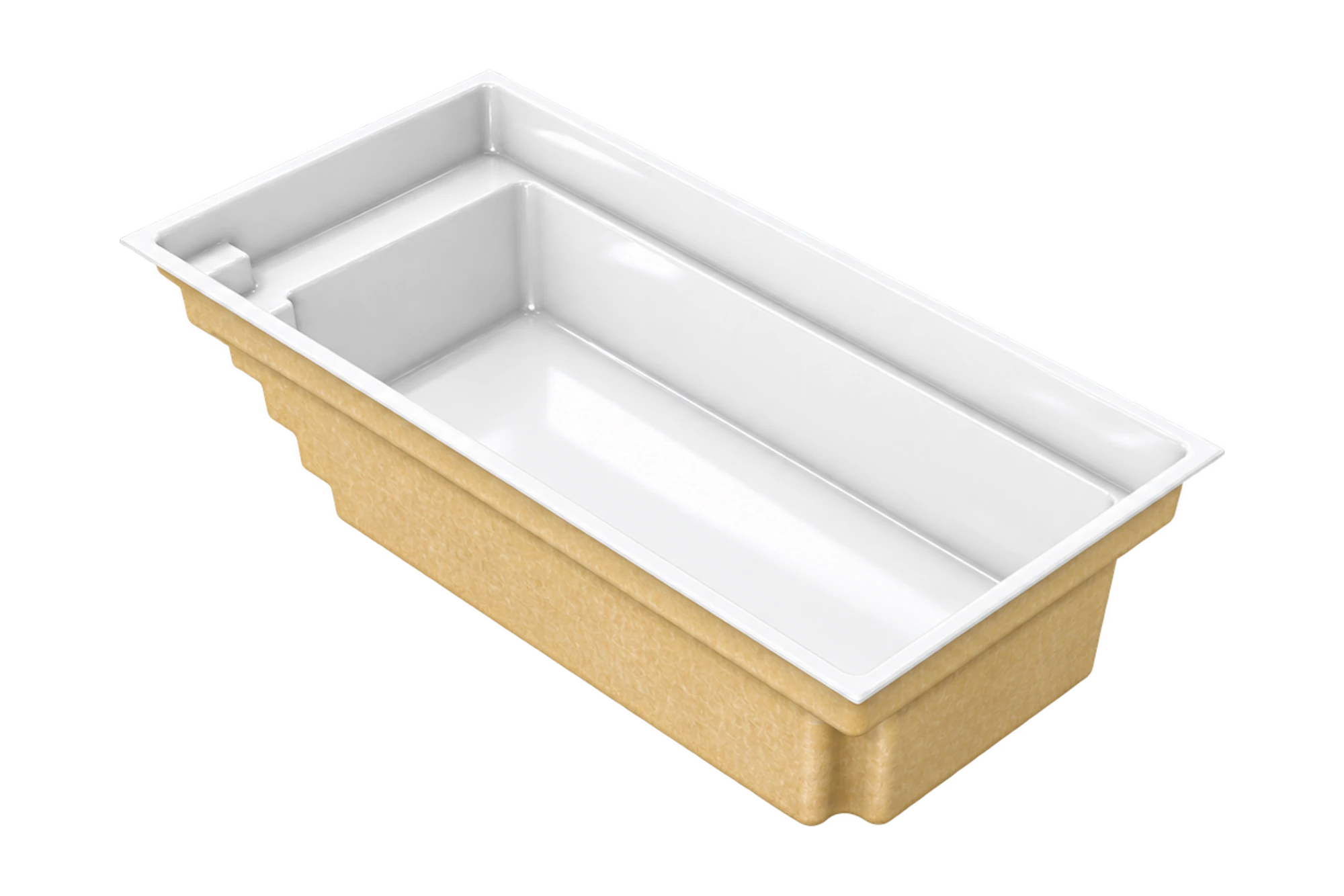 Render ilustrativo del modelo Artemisa, acabado White