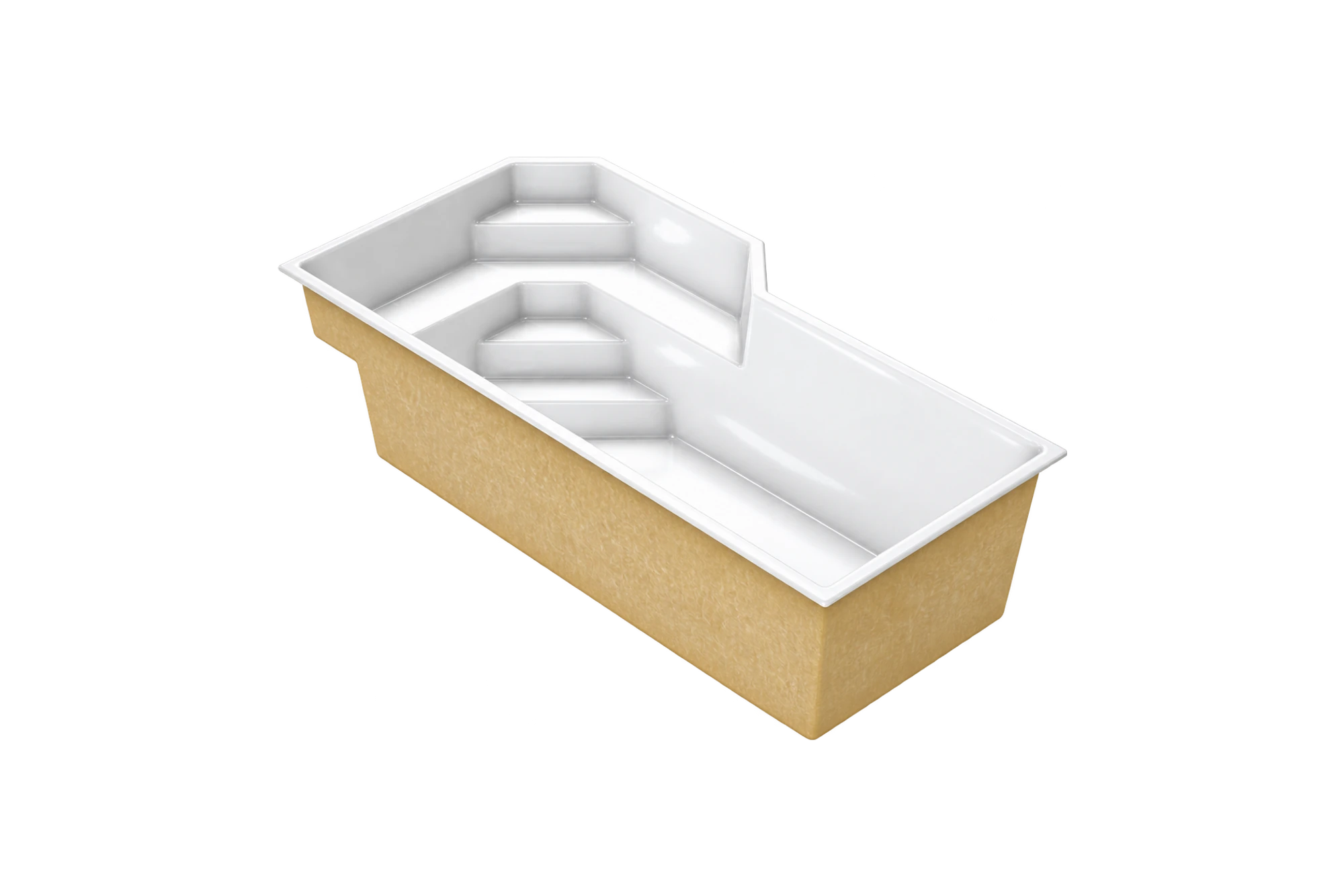 Render ilustrativo del modelo Hera, acabado White